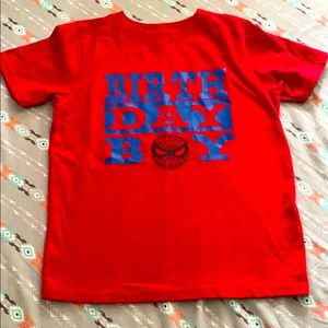 *Customized* spider man Birthday boy shirt